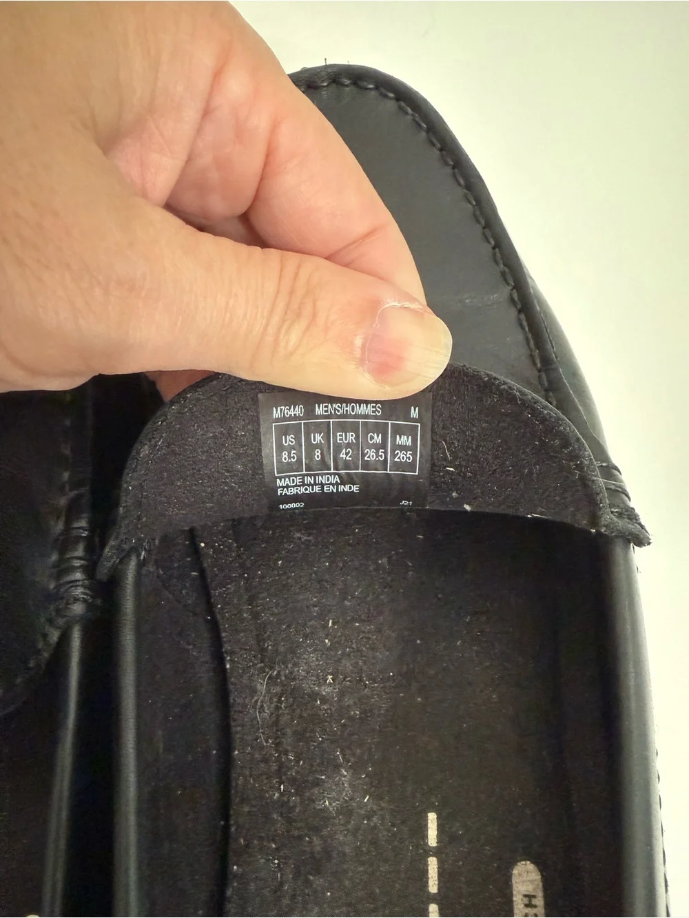 Rockport Walkability Dress Shoes Black Leather Loafers Men’s 8.5 Comfort Slip On